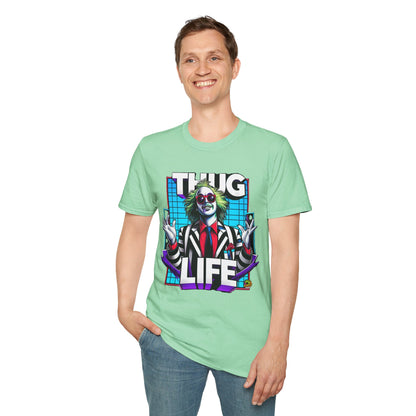 exclusive - Beetlejuice Shirt | Funny Thug Life Graphic Tee | Halloween Beetlejuice T-Shirt for Men & Women - custom-made. perfect gift idea. Order yours now and stand out with this exclusive piece!