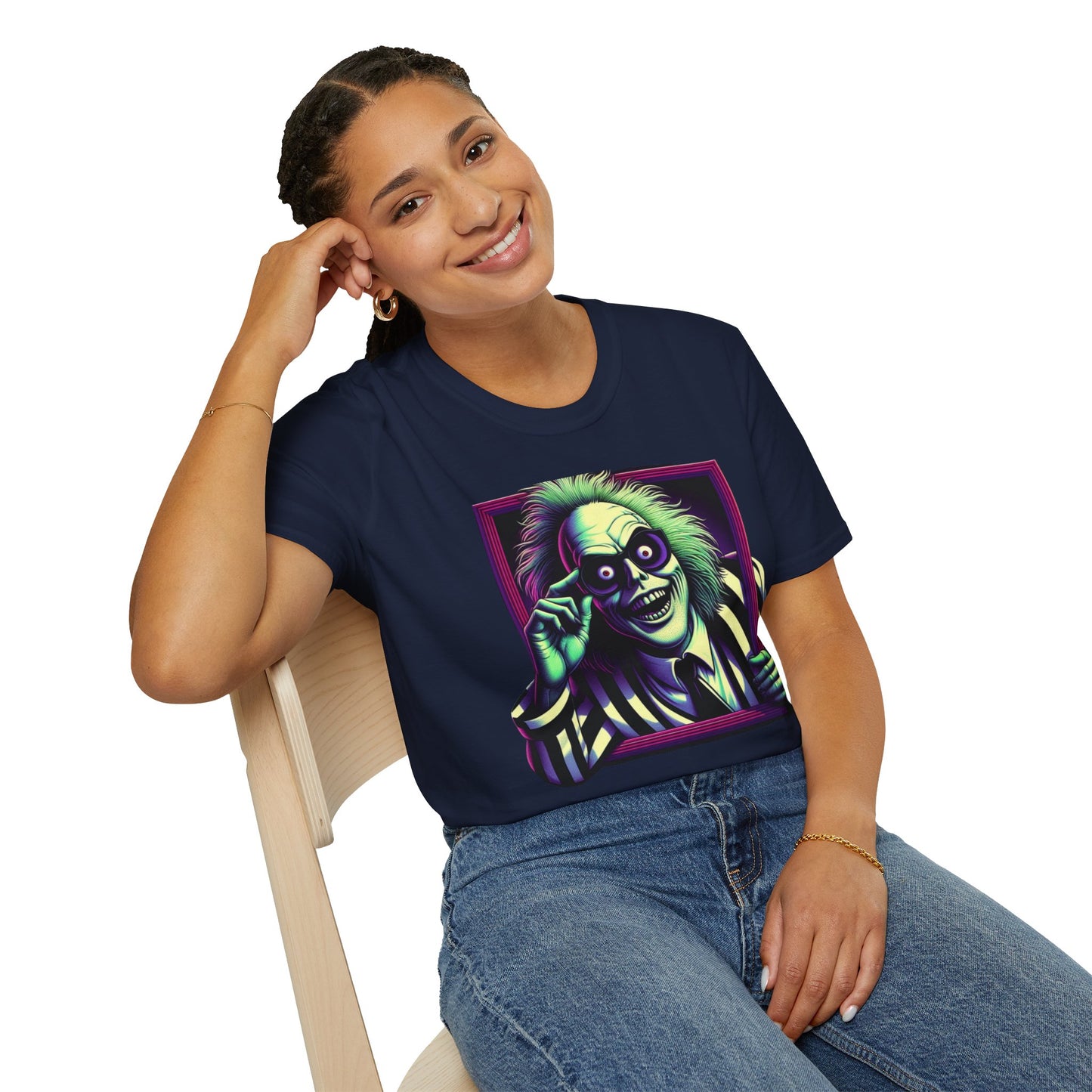 Fan - Beetlejuice Shirt | Beetlejuice Fan Shirt | Beetlejuice Graphic Shirt | Halloween Beetlejuice Tee - premium material. limited stock. Order yours now and stand out with this exclusive piece!