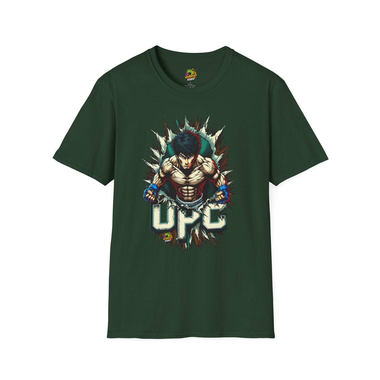 Halloween graphic tee - UFC T Shirt | Unleash Fierce Confidence | UFC Tee for Gym and Anime Enthusiasts - vintage aesthetic. unique graphic tee featuring iconic horror characters. Order yours now and stand out with this exclusive piece!