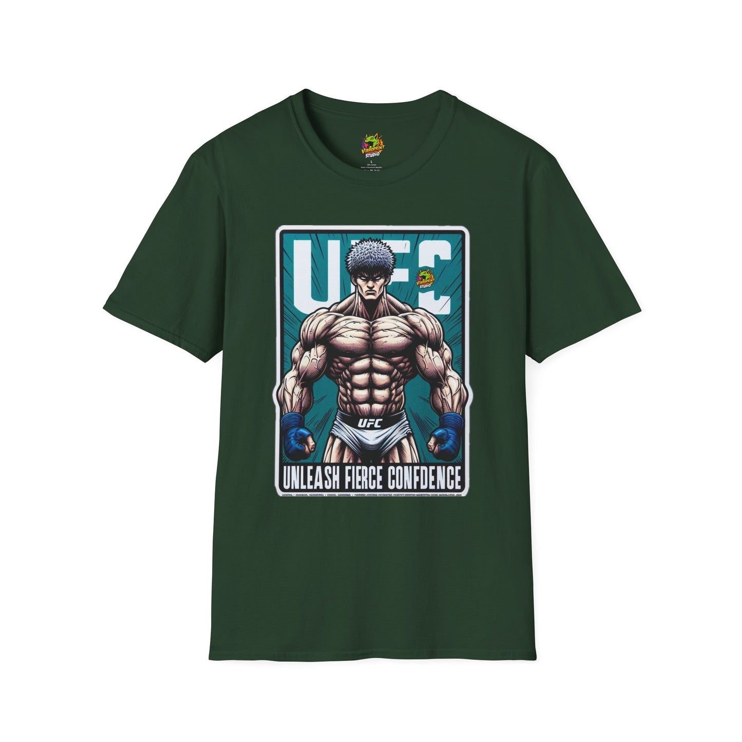 T - UFC T Shirt | Unleash Fierce Confidence | UFC Tee for Gym and Baki Anime Fans - custom-made. perfect gift idea. Order yours now and stand out with this exclusive piece!