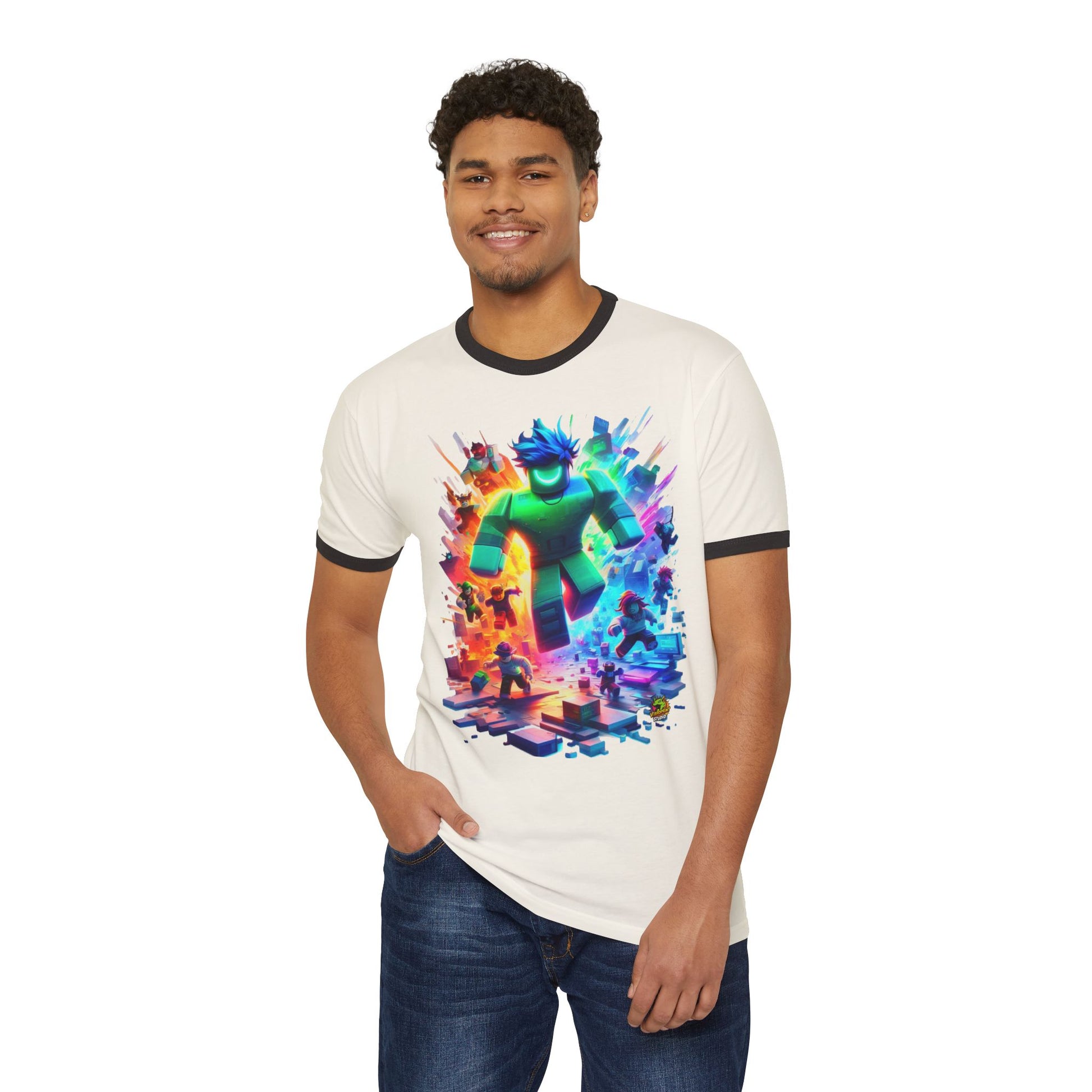 Roblox T Shirt for All Ages | Roblox Adventure Gaming Tee | Roblox T Shirt - High Quality Image