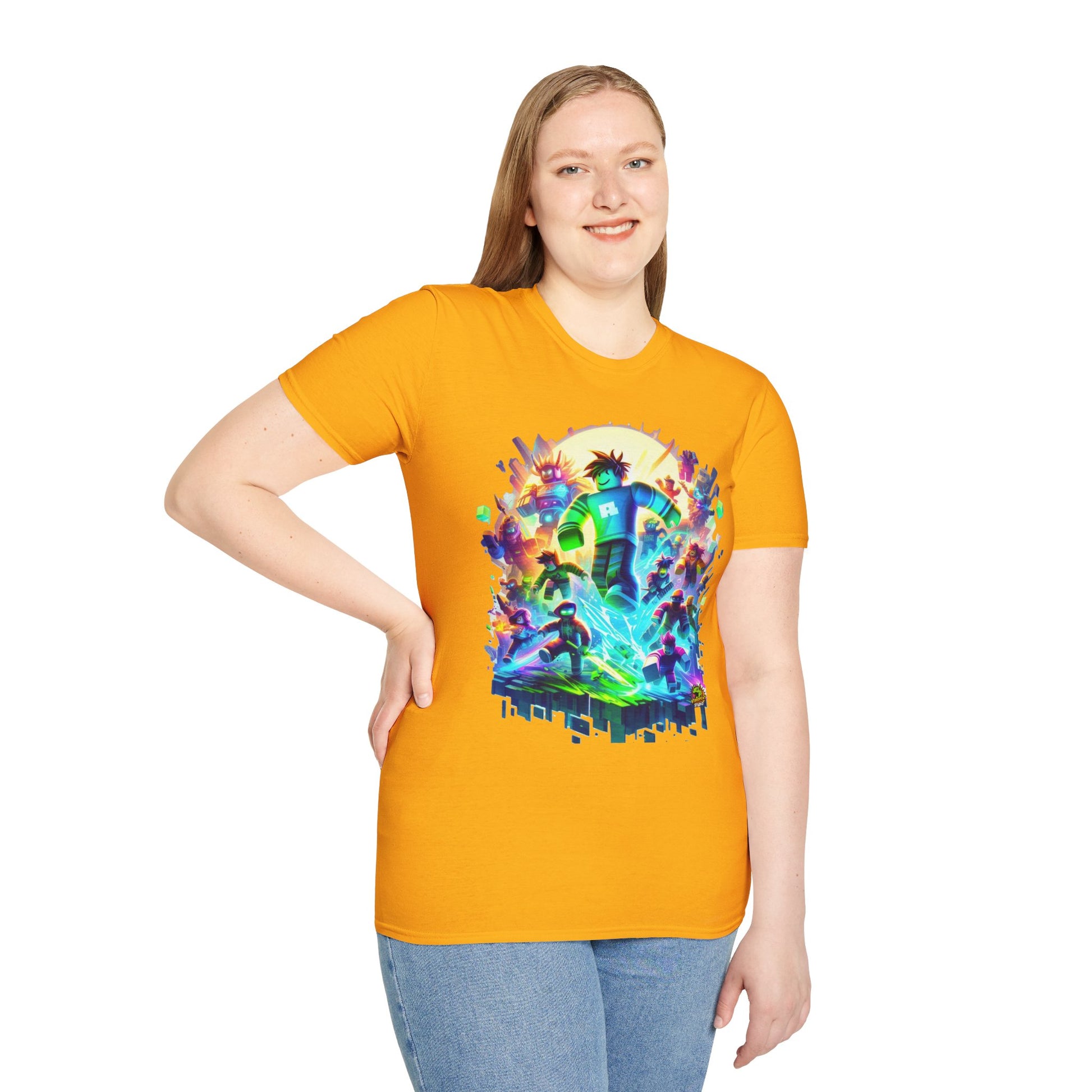 handcrafted - Trendy Roblox Kids Shirt | Roblox Gamer T-Shirt for Boys & Girls | Fun Roblox Graphic Tee | Perfect Roblox Gift - Order yours now and stand out with this exclusive piece!