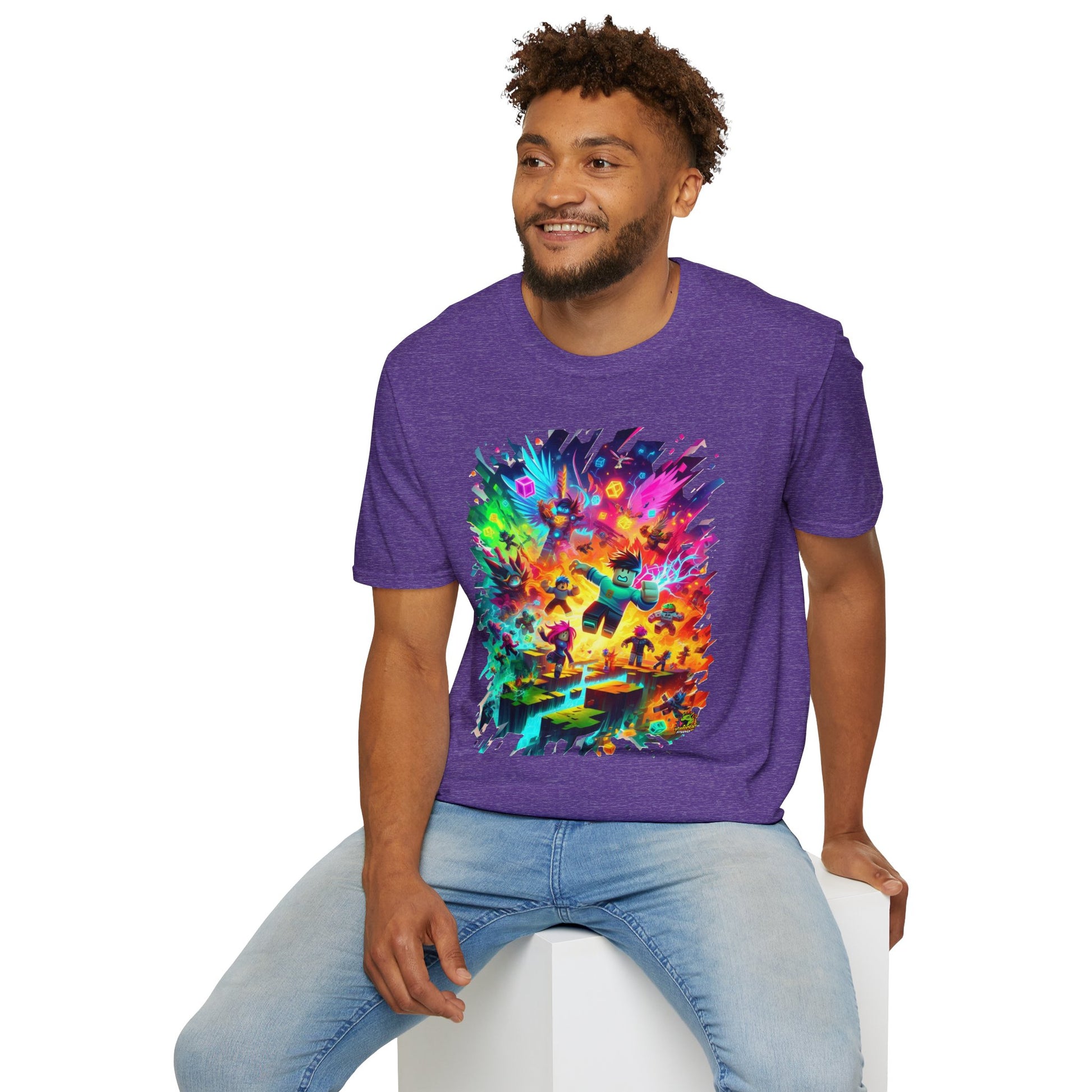 product - Roblox Player T-Shirt for Kids | Roblox Clothing for Boys & Girls | Cool Roblox Graphic Tee | Roblox Merch Gift - custom-made. limited stock. Order yours now and stand out with this exclusive piece!