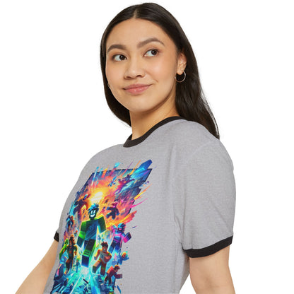 Roblox T Shirt for Gamers | Roblox Adventure Tee | Roblox T Shirt for All Ages - High Quality Image