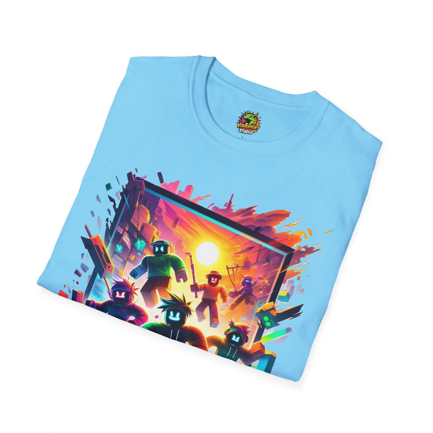 Roblox Adventure T-Shirt for Boys & Girls | Roblox Graphic Tee | Roblox Kids Clothing | Great Roblox Gift