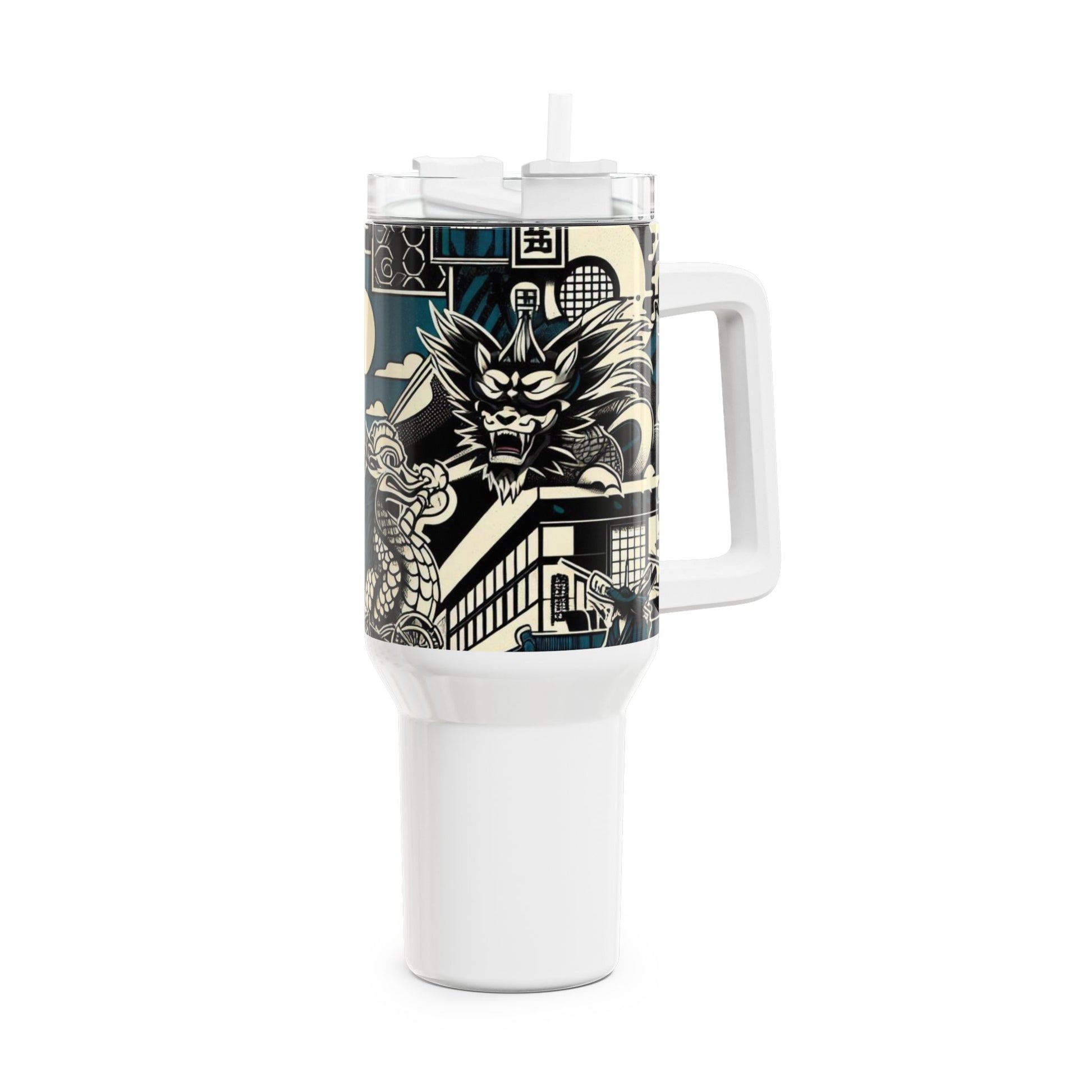 Geek - Stanley Tumbler | Comics and Anime Geek Drinkware for Gamers | Colorful Cartoon Tumbler - custom-made. limited stock. Order yours now and stand out with this exclusive piece!