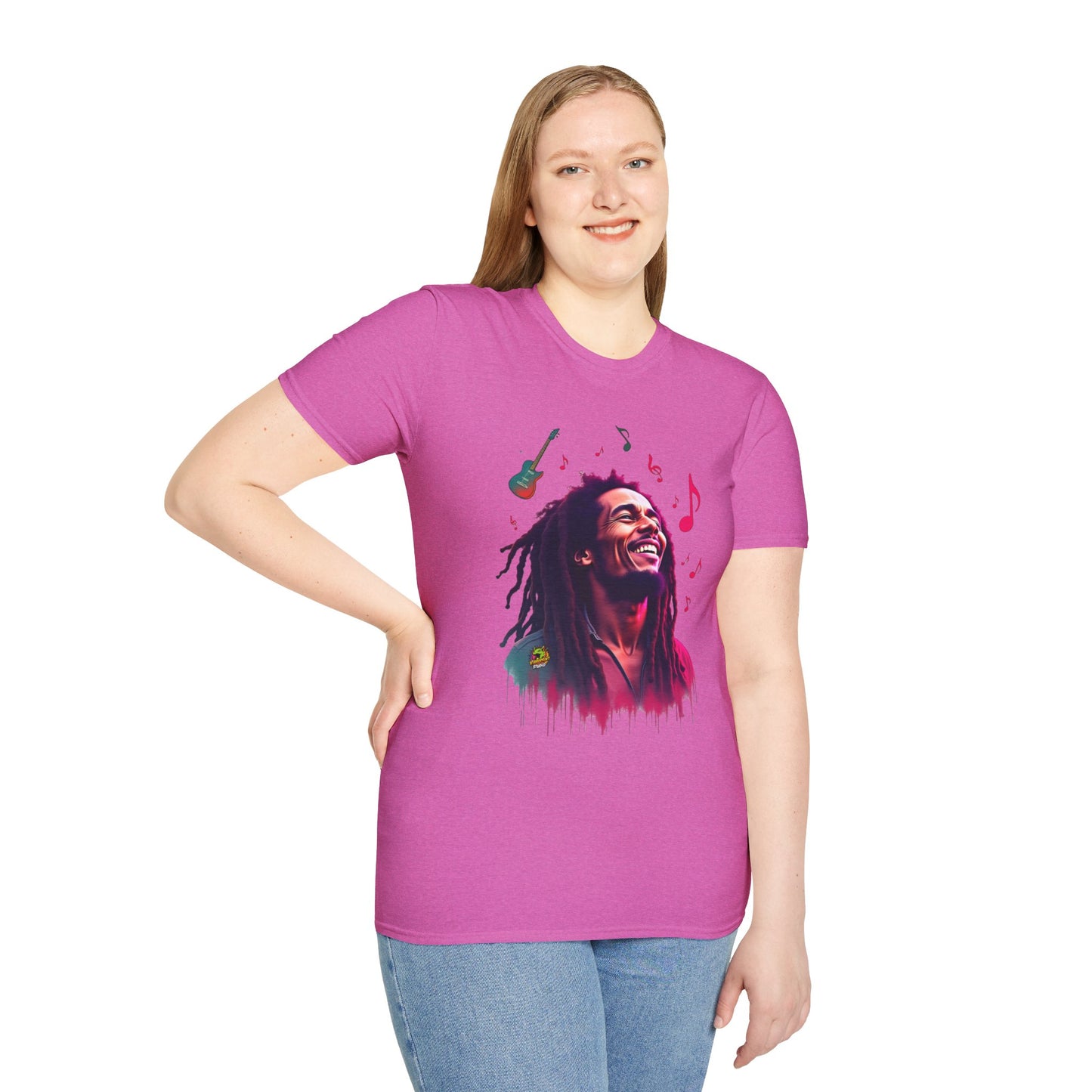 Bob Marley T-Shirt - Vibrant Rasta Revolution