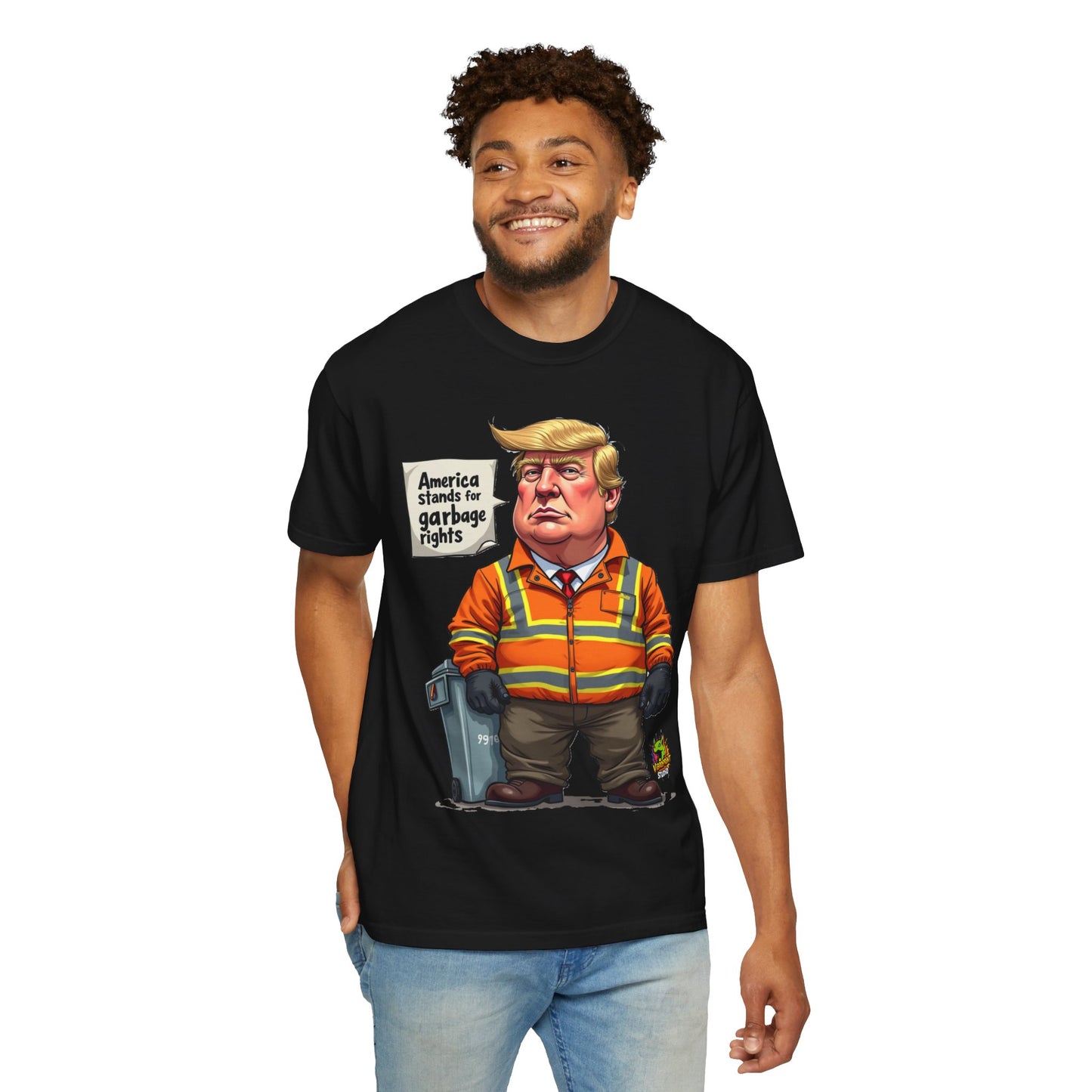 Celebrate - Garbage Rights T-Shirt - Trump Campaign Shirt, Celebrate Freedom and Humor with Patriotic Pride - custom-made. limited stock. Order yours now and stand out with this exclusive piece!