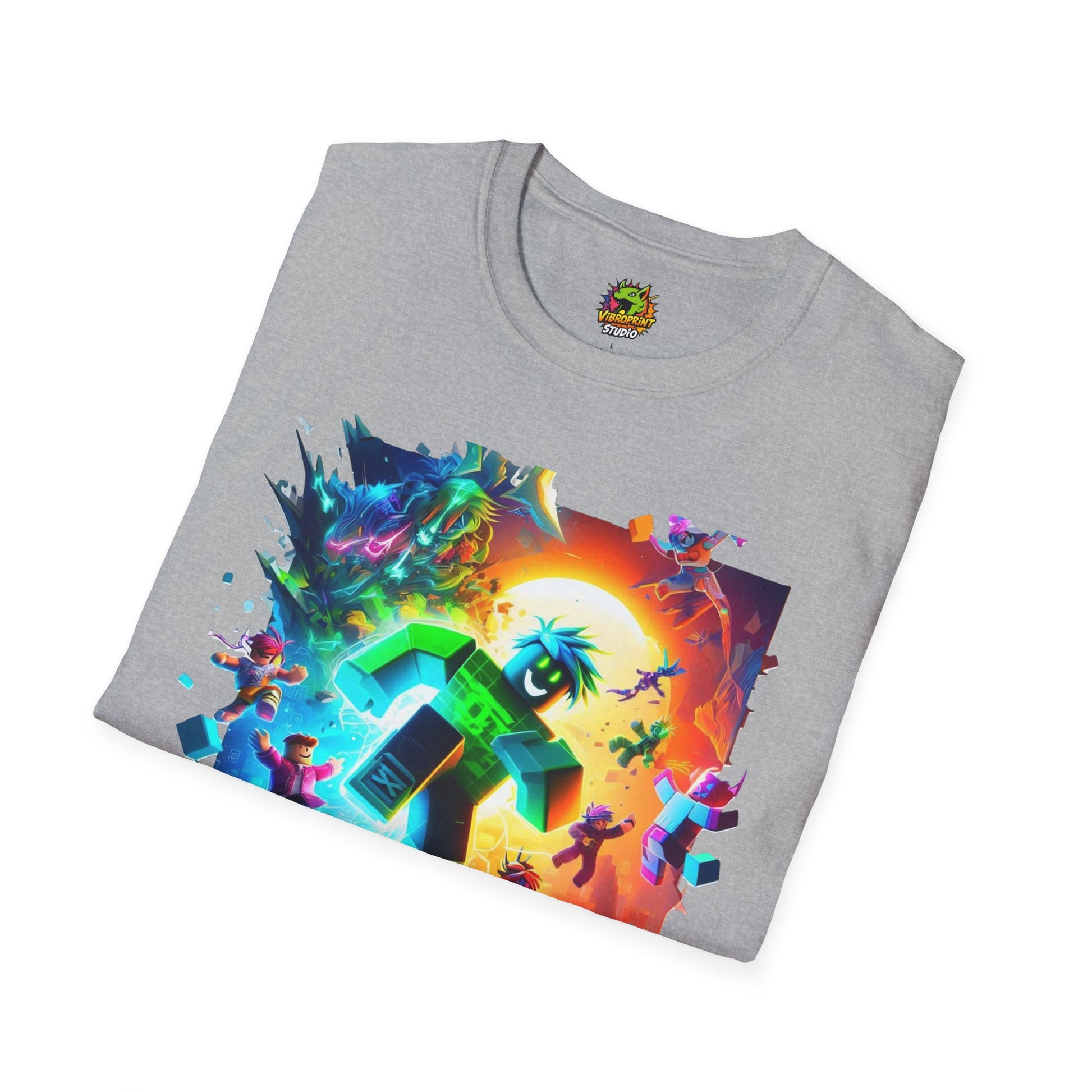 Roblox - Roblox Kids T-Shirt | Trendy Roblox Avatar Graphic Tee | Roblox Clothing for Boys & Girls | Cool Roblox Gift - premium material. limited stock. Order yours now and stand out with this exclusive piece!