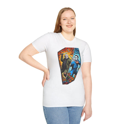 product - Michael Myers Vintage Shirt | Jason Voorhees Funny Halloween Tee - custom-made. perfect gift idea. Order yours now and stand out with this exclusive piece!