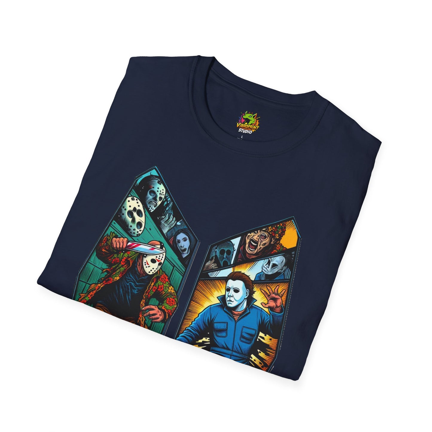 vintage horror shirt - Michael Myers Shirt | Jason & Michael Funny Horror Movie Tee - bold design. unique graphic tee featuring iconic horror characters. Order yours now and stand out with this exclusive piece!