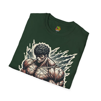 UFC T Shirt | Unleash Fierce Confidence | Motivational UFC Tee with Baki Anime Influence