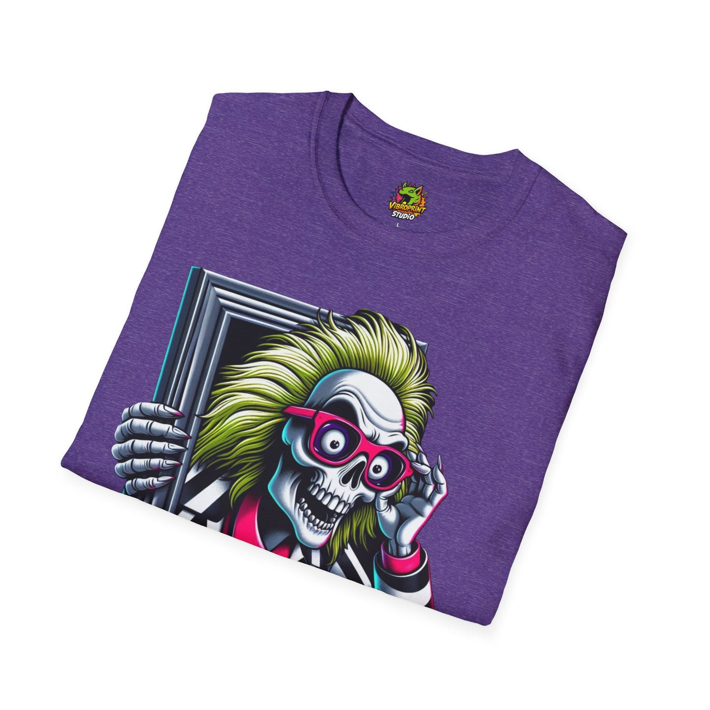 Image of Stylish Beetlejuice Shirt | Spooky Beetlejuice Shirt | Beetlejuice Halloween Tee | Classic Beetlejuice Tee | Graphic Tee