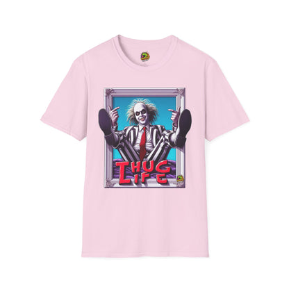 high-quality - Beetlejuice Shirt | Thug Life Halloween Graphic T-Shirt | Funny Beetlejuice Tee - custom-made. limited stock. Order yours now and stand out with this exclusive piece!