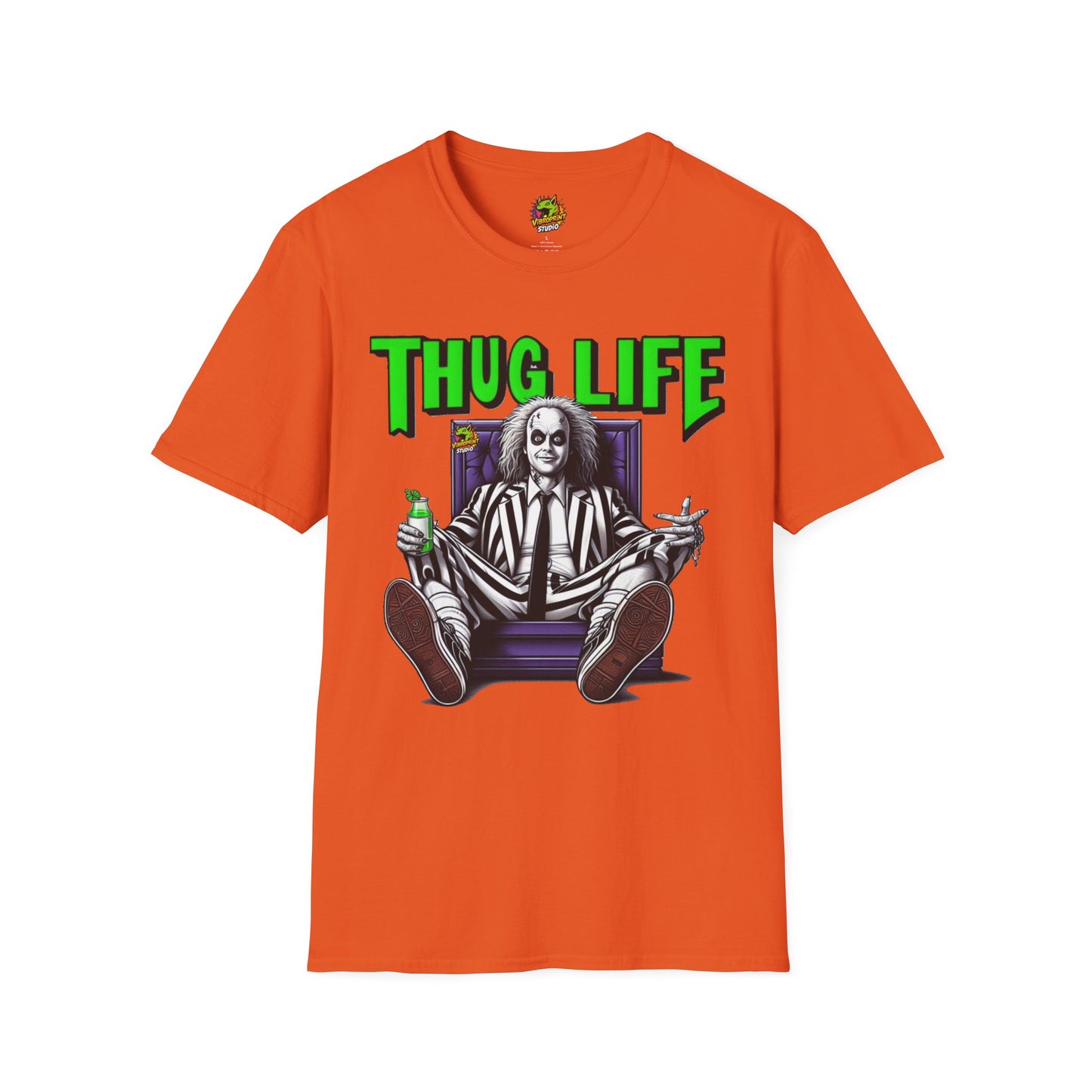 Beetlejuice - Beetlejuice Shirt | Thug Life Halloween T-Shirt | Creepy Beetlejuice Graphic Tee - custom-made. perfect gift idea. Order yours now and stand out with this exclusive piece!