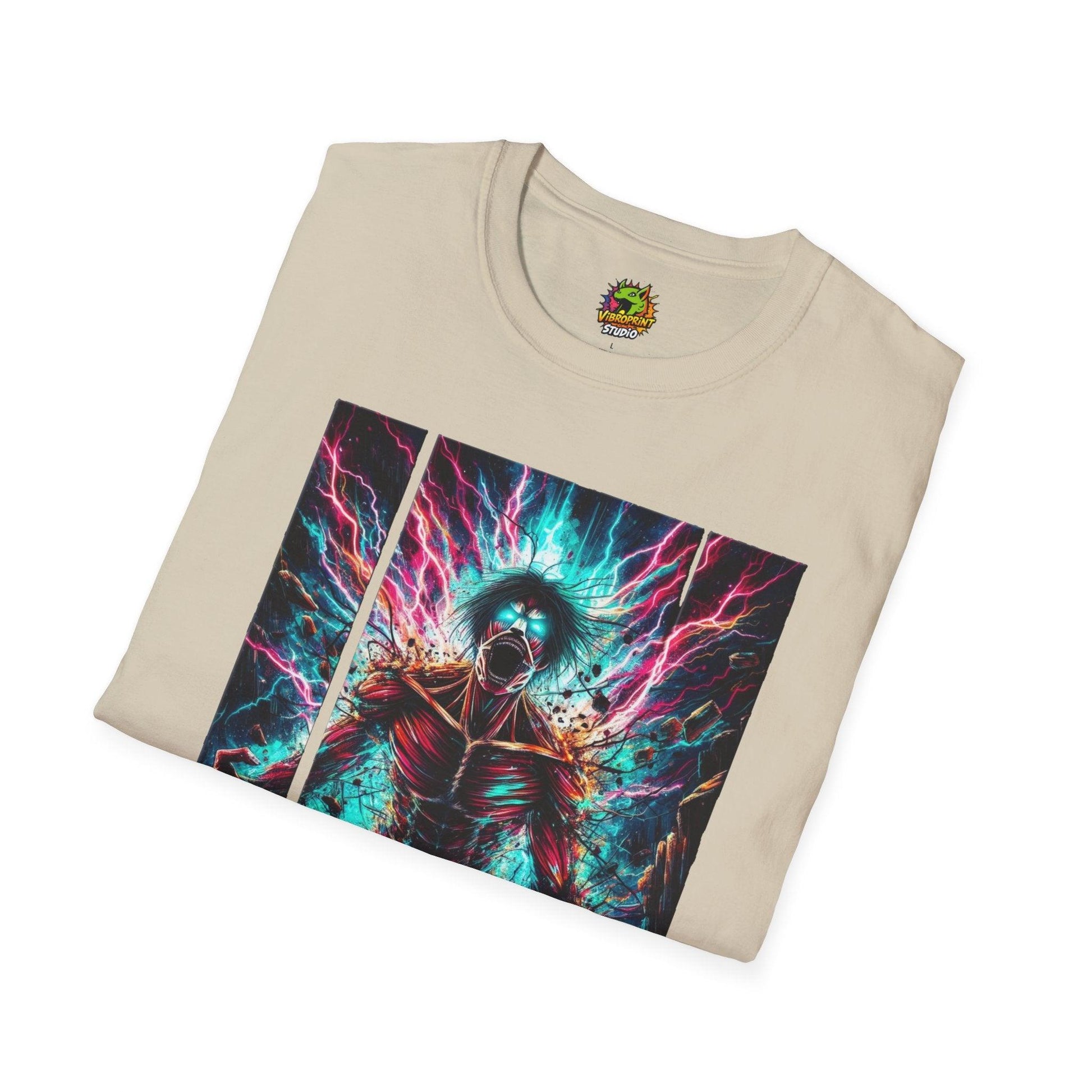 Rampage - Eren Yeager Titan’s Rampage Tee | Attack on Titan Shirt | Shingeki no - premium material. limited stock. Order yours now and stand out with this exclusive piece!