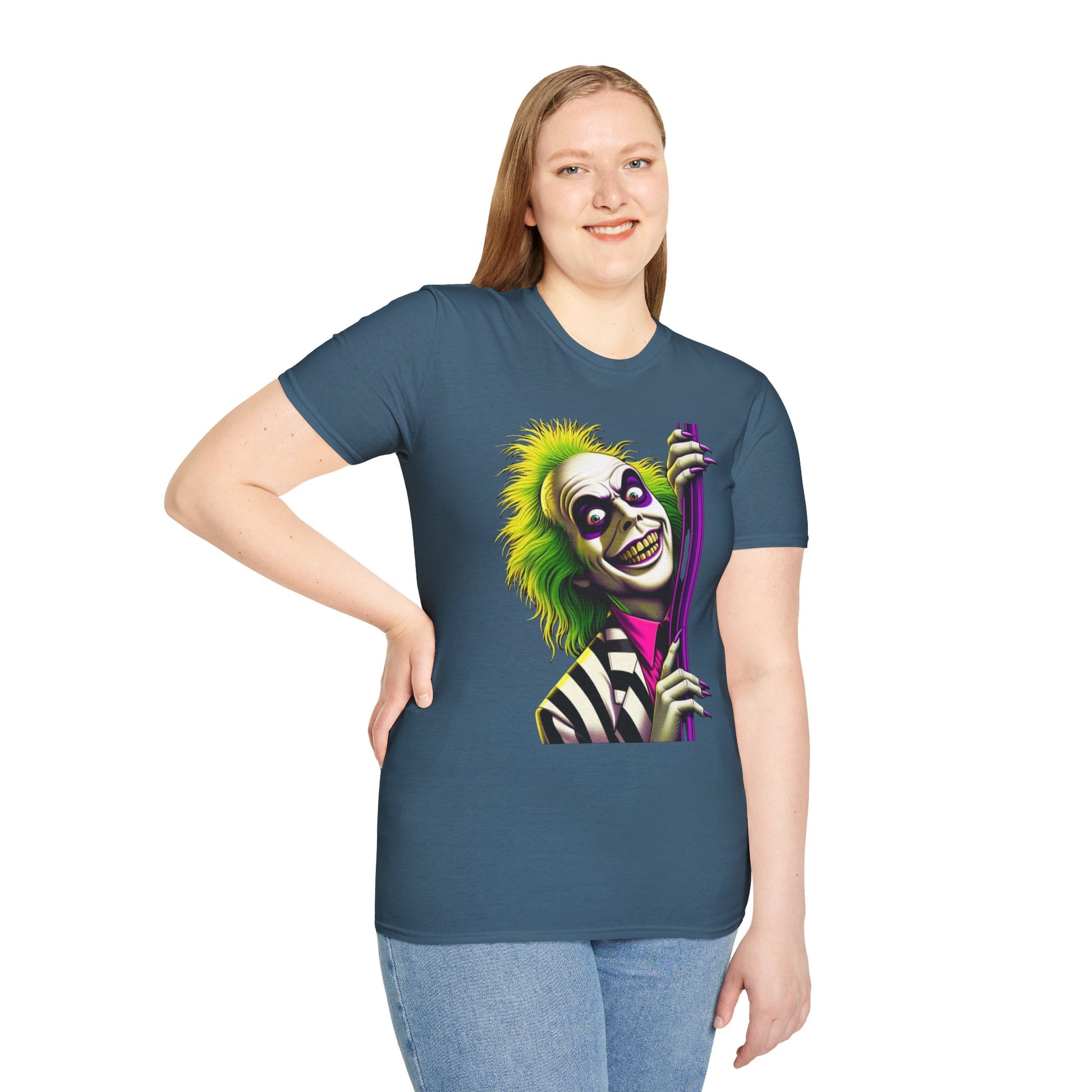 Image of Top-Quality Beetlejuice Shirt | Funny Beetlejuice Shirt | Halloween Horror Shirt | Beetlejuice Costume Tee | Graphic Tee