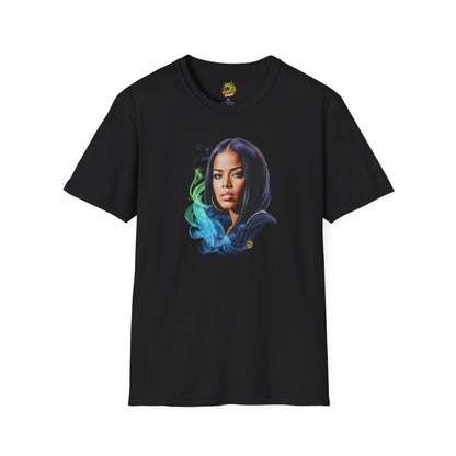 Aaliyah shirt | Honoring the Queen of Urban Pop | Memorial Tribute to a Legend - High Quality Image