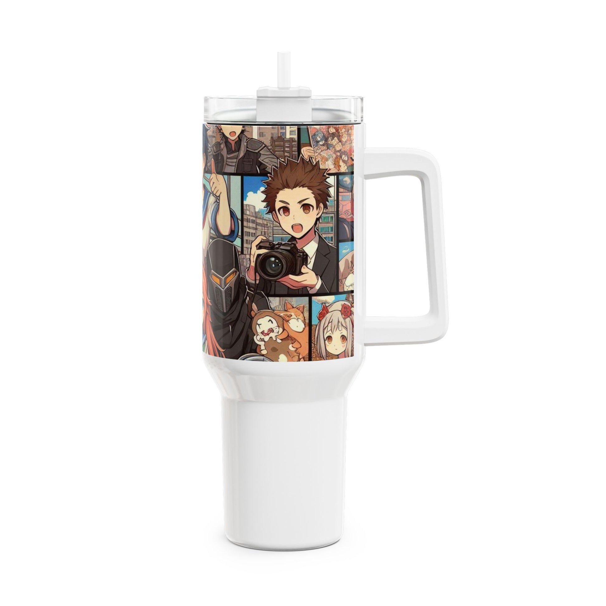 Cartoon - Stanley Tumbler | Geek and Gamer Drinkware for Anime Fans | Colorful Cartoon Tumbler - custom-made. perfect gift idea. Order yours now and stand out with this exclusive piece!