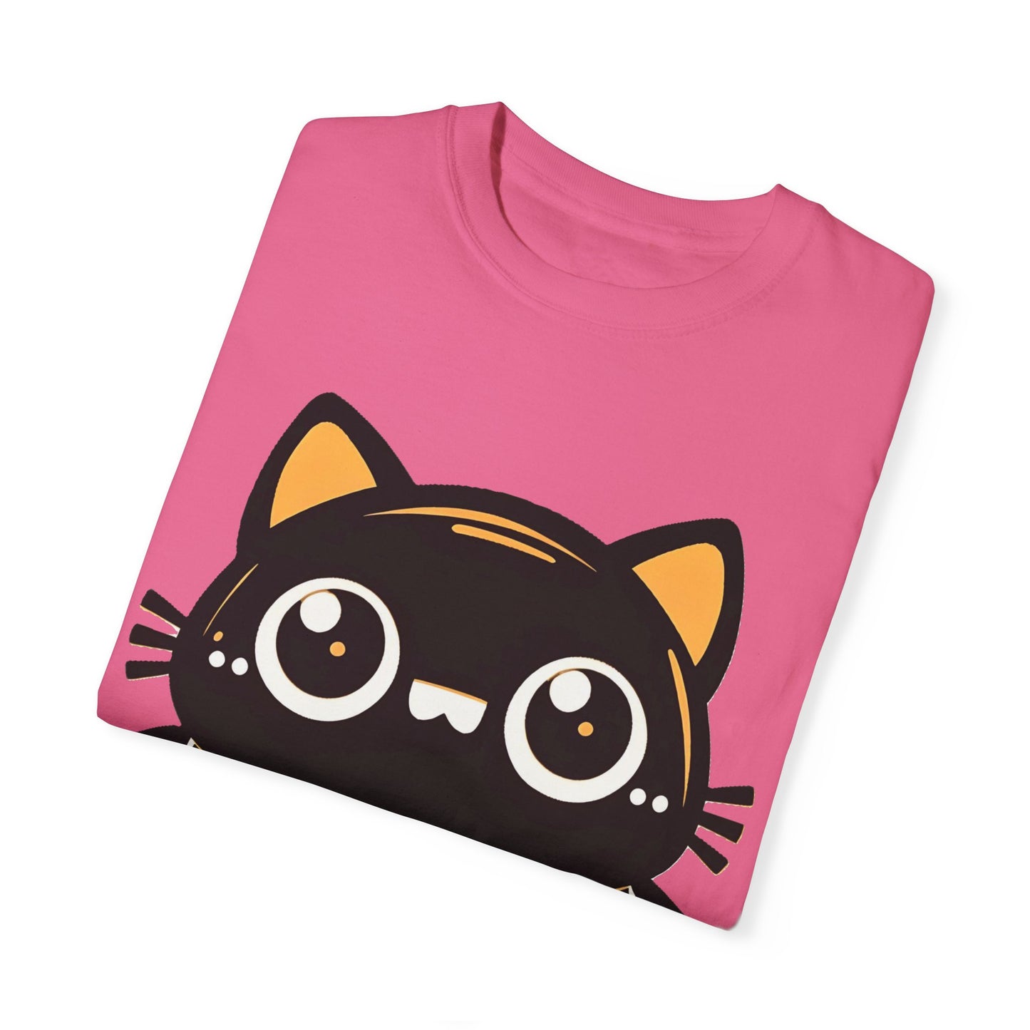 Superhero Cat T-Shirt - Cute Batman-Inspired Parody Design for Cat Lovers