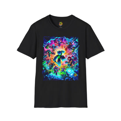 Stylish Roblox Gamer Tee for Teens | Roblox Clothing for Kids | Roblox Graphic Shirt | Fun Roblox Birthday Gift - High Quality Image