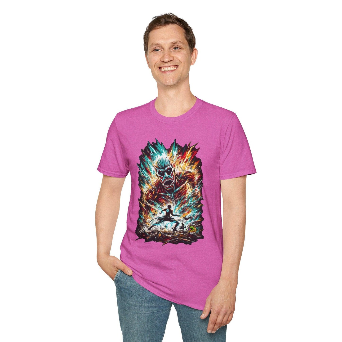 Eren Yeager Titan’s Power Tee | Attack on Titan Shirt | Shingeki no - VibroPrint Studio