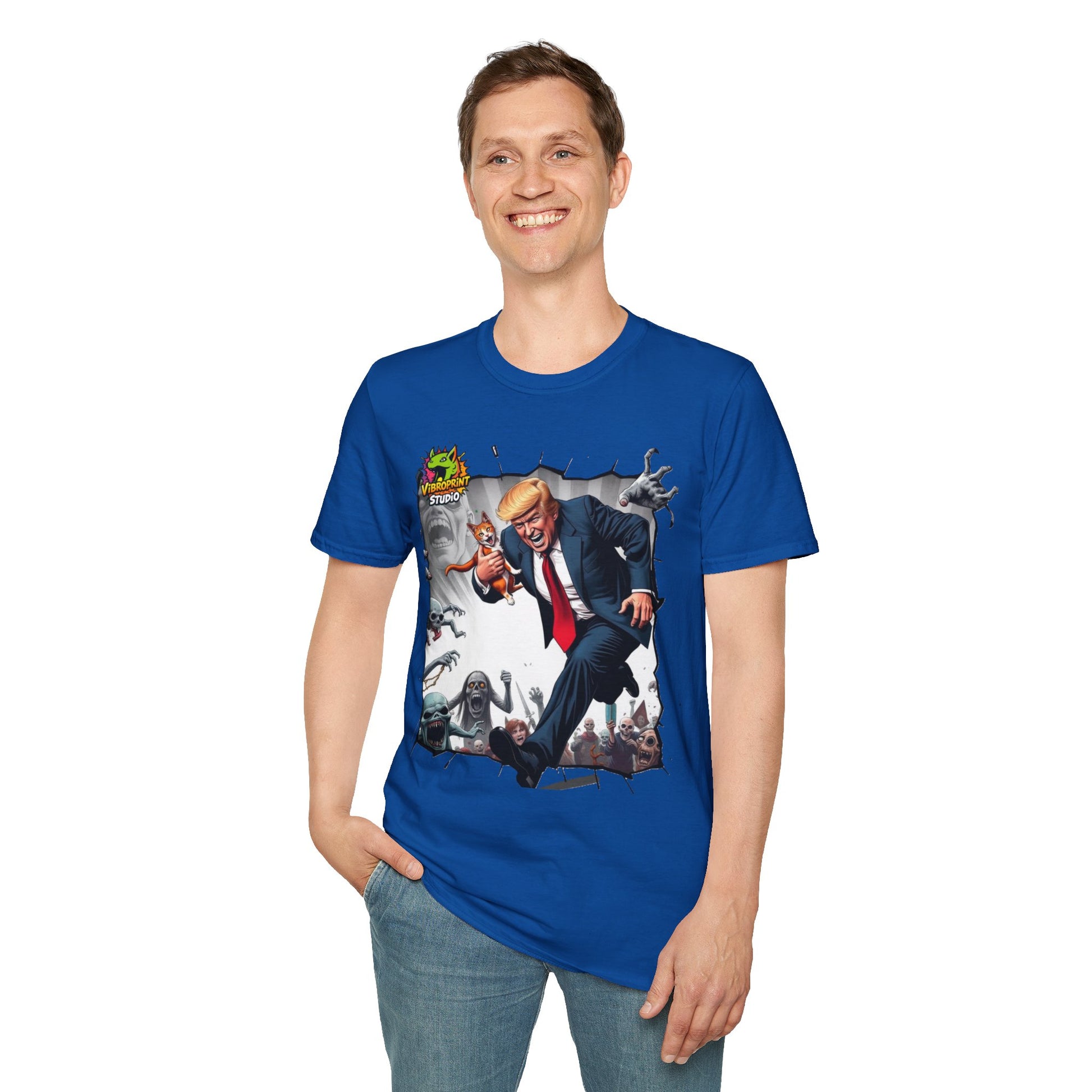 T-Shirt - They're Eating the Dogs Shirt | Trump Satire Tee | Funny Political Election T-Shirt - premium material. limited stock. Order yours now and stand out with this exclusive piece!