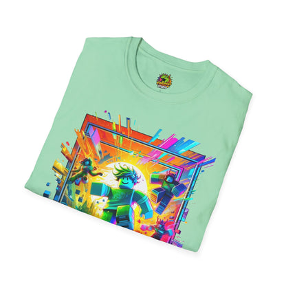 Unique Roblox Game Tee for Boys & Girls | Roblox Avatar Graphic T-Shirt | Cool Roblox Clothing | Perfect Roblox Gift