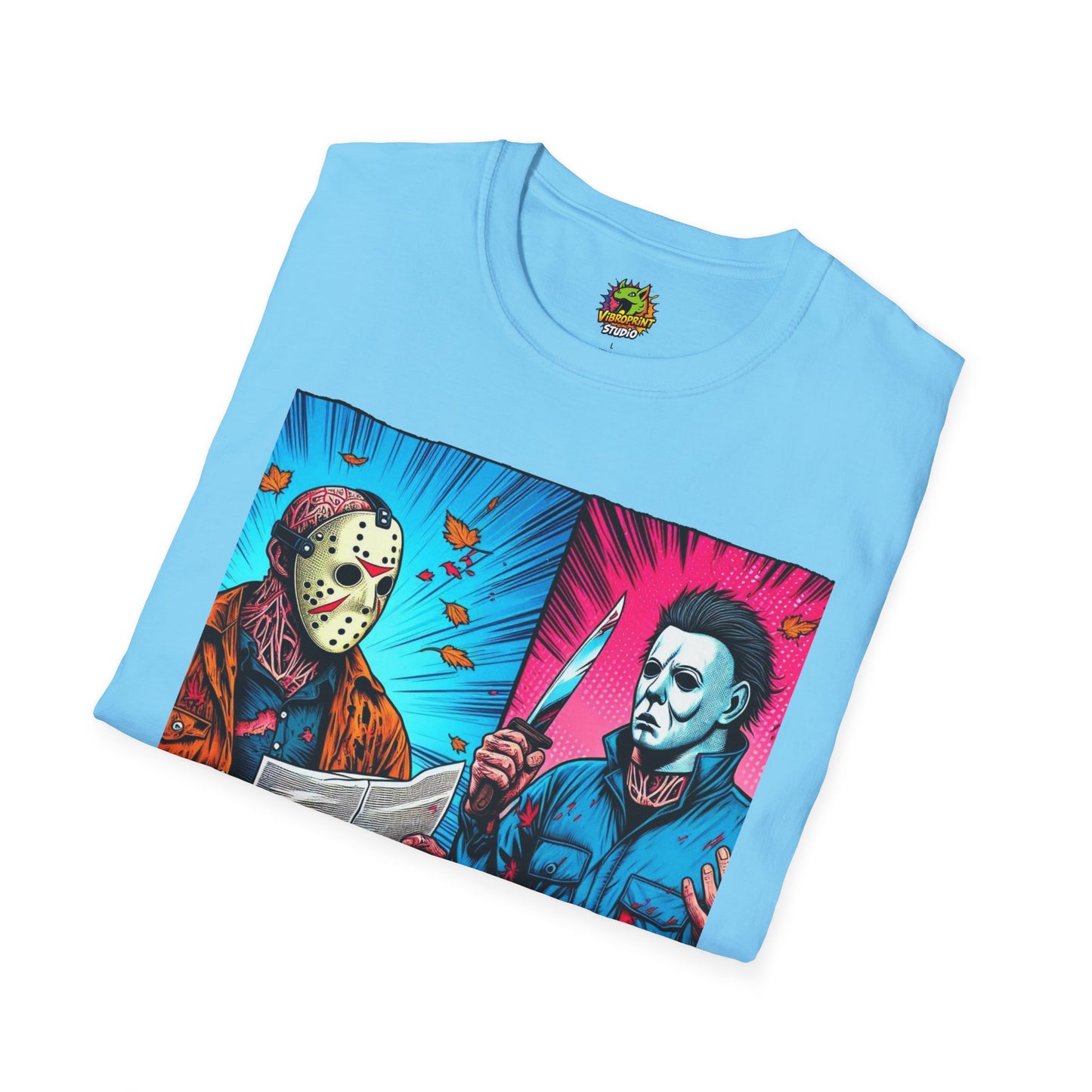 Michael Myers Vintage Tee | Jason Voorhees Funny Halloween Picnic Shirt