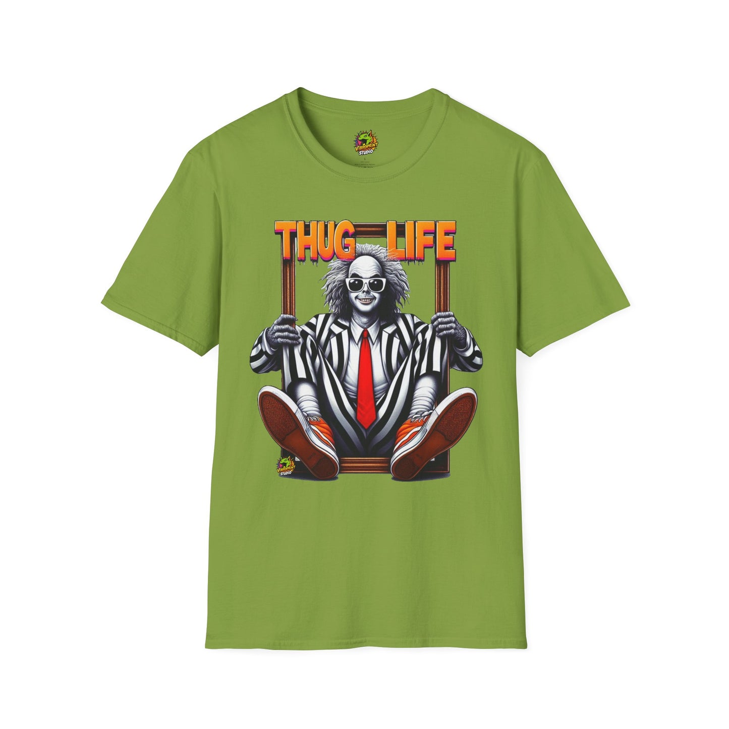 Halloween - Beetlejuice Shirt | Thug Life Inspired T-Shirt | Classic Halloween Beetlejuice Tee - premium material. perfect gift idea. Order yours now and stand out with this exclusive piece!