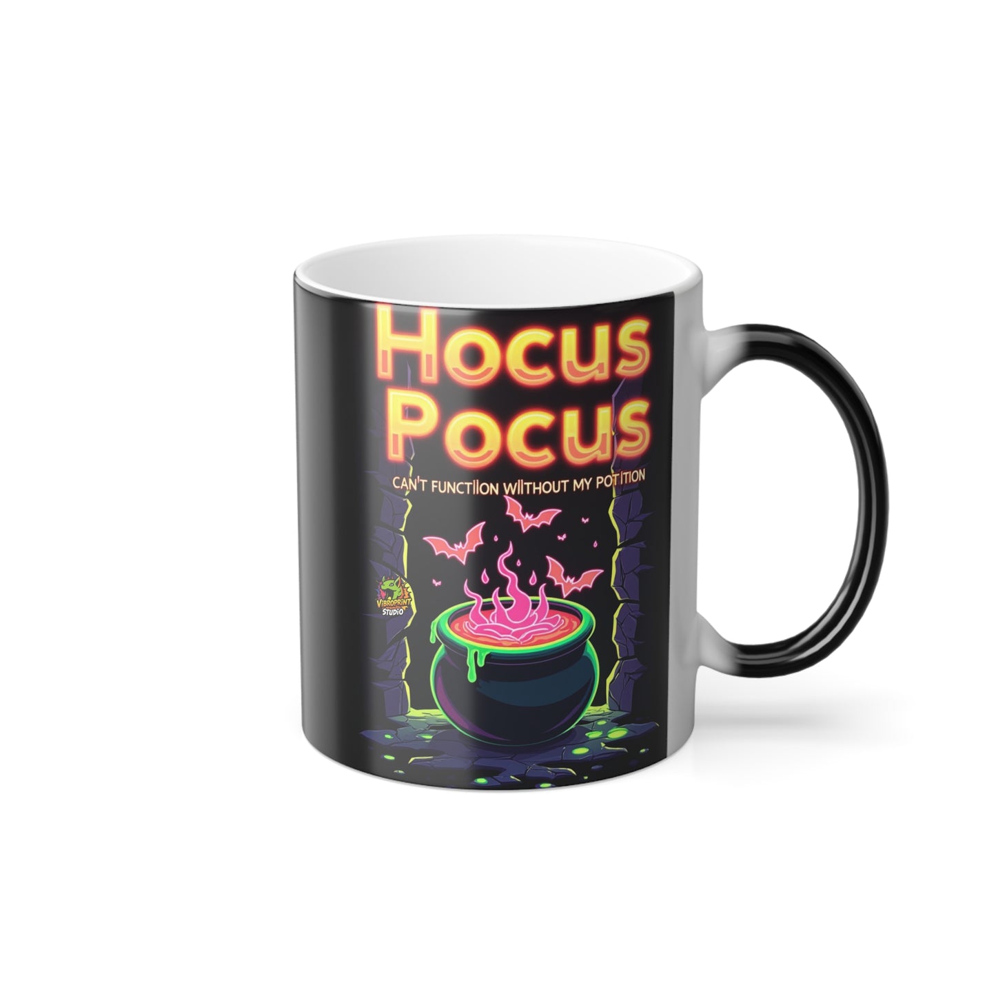 Hocus Pocus Mug | Witchy Color Changing Coffee Cup | Heat Sensitive