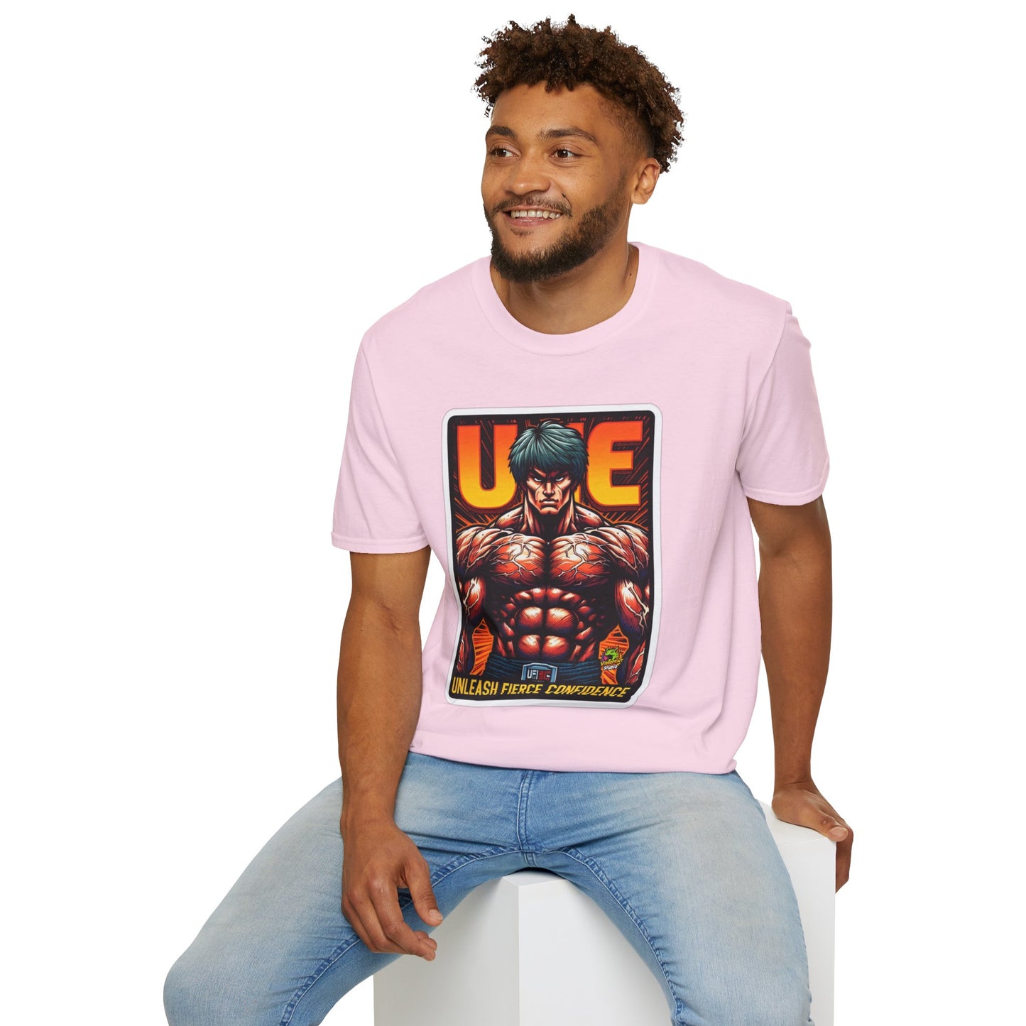 UFC T Shirt | Unleash Fierce Confidence | Motivational UFC Tee for Gym & Baki Anime Fans