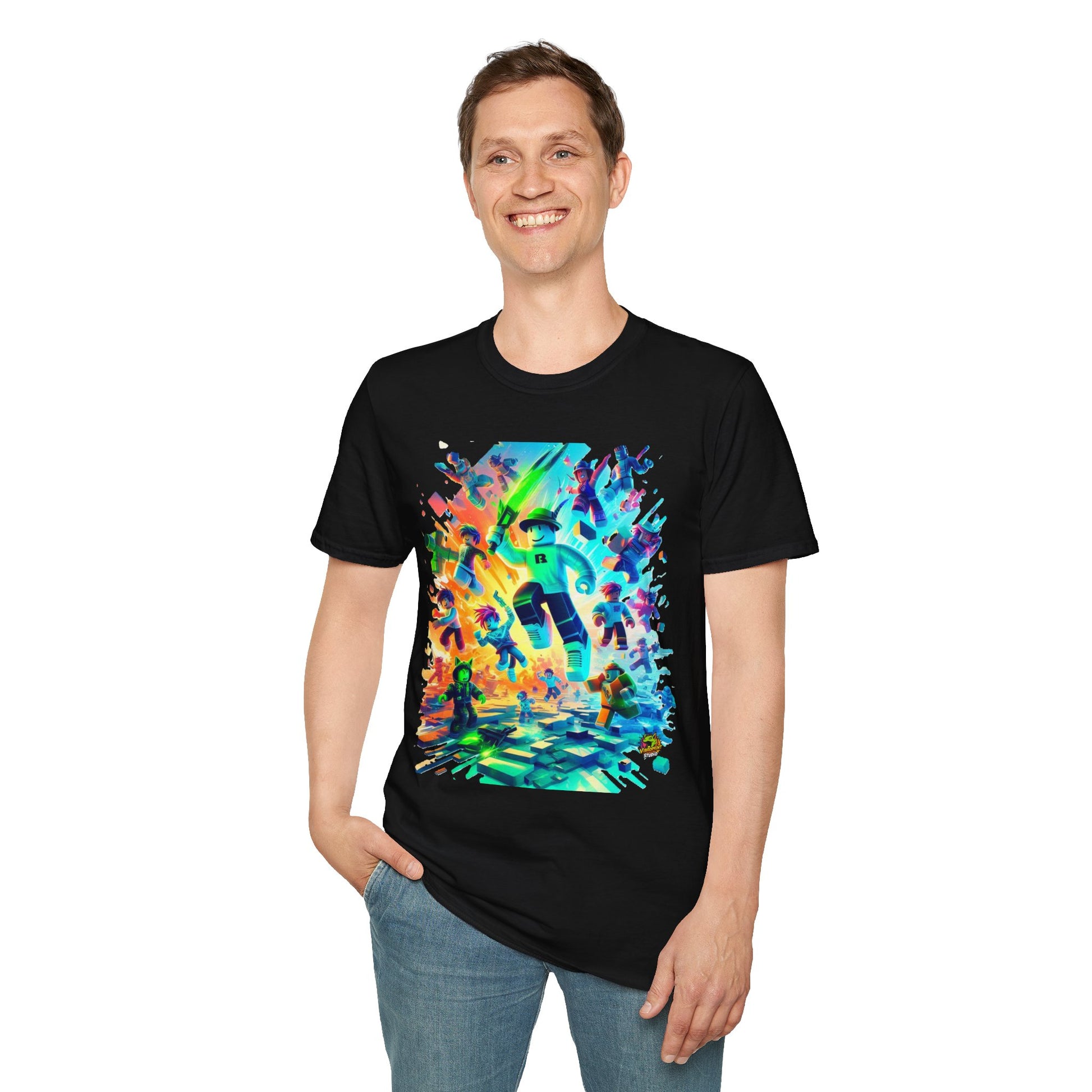 for - Trendy Roblox Graphic T-Shirt for Boys & Girls | Roblox Clothing for Kids | Roblox Game Inspired Tee | Roblox Gift Idea - custom-made. perfect gift idea. Order yours now and stand out with this exclusive piece!