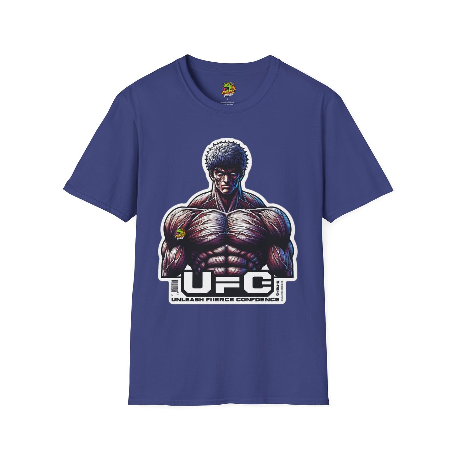 | - UFC T Shirt | Unleash Fierce Confidence | UFC Tee for Athletes and Baki Anime Fans - custom-made. perfect gift idea. Order yours now and stand out with this exclusive piece!