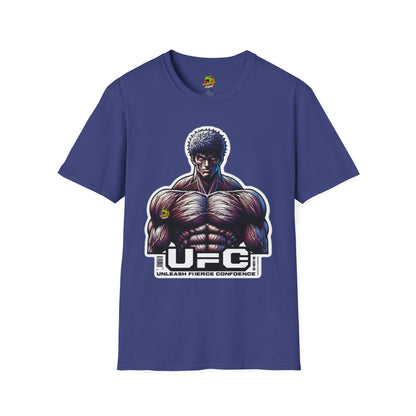 | - UFC T Shirt | Unleash Fierce Confidence | UFC Tee for Athletes and Baki Anime Fans - custom-made. perfect gift idea. Order yours now and stand out with this exclusive piece!