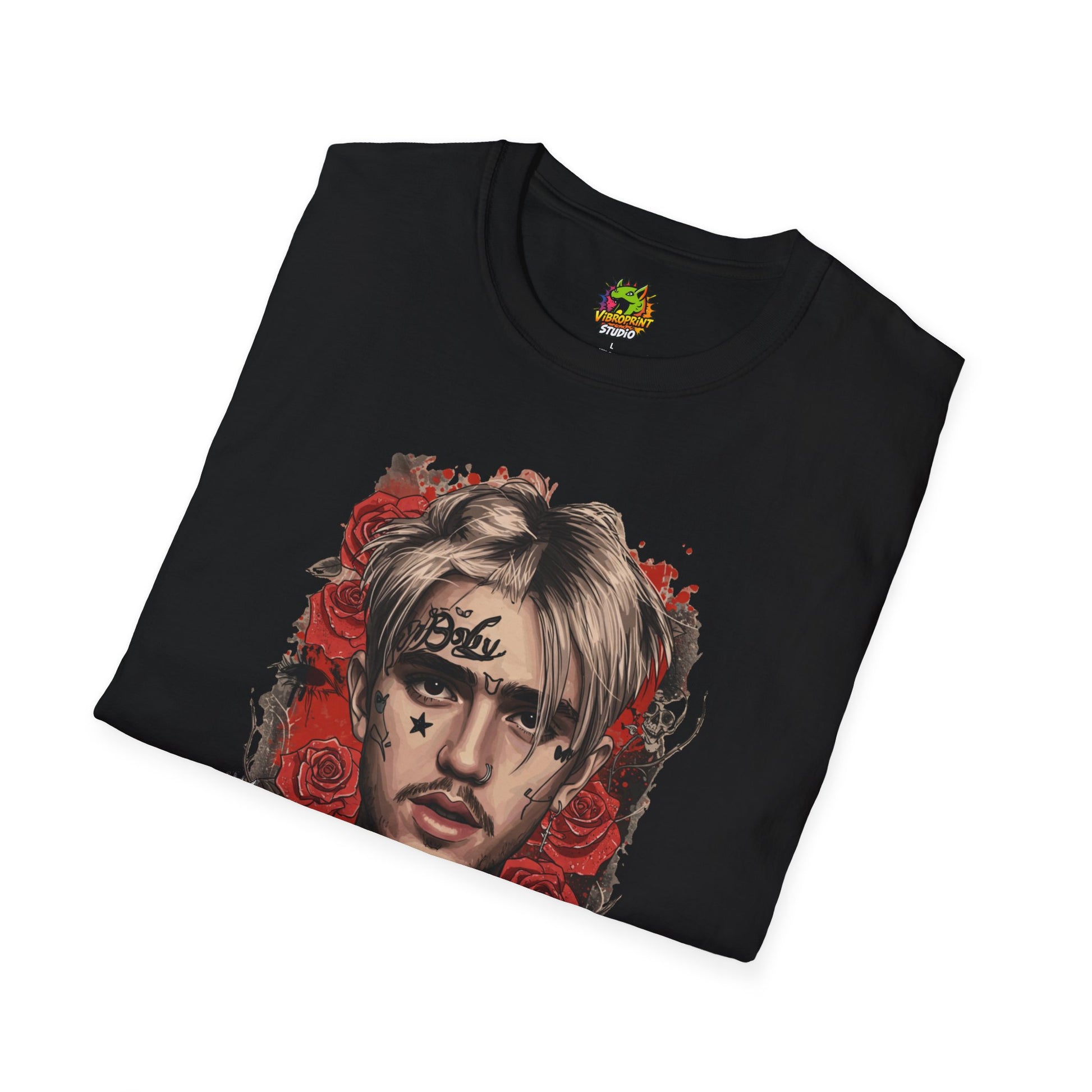 Lil Peep Goth Emo Sadboy Tee - Front View