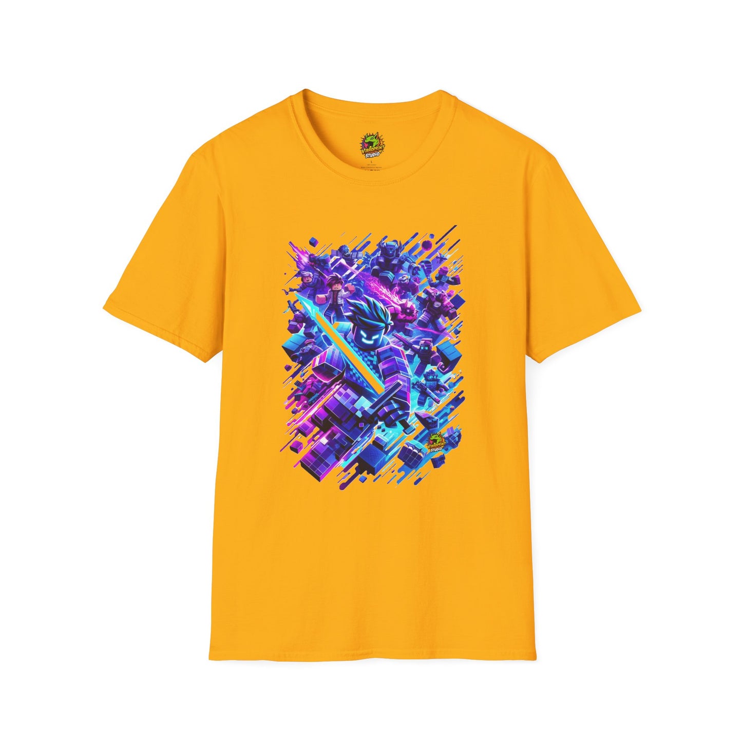 - - Roblox T-Shirt - Gamer's Quest - premium material. limited stock. Order yours now and stand out with this exclusive piece!