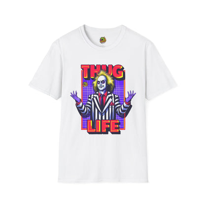 Shirt - Beetlejuice Shirt | Halloween Thug Life Tee | Classic Beetlejuice Graphic T-Shirt - custom-made. perfect gift idea. Order yours now and stand out with this exclusive piece!