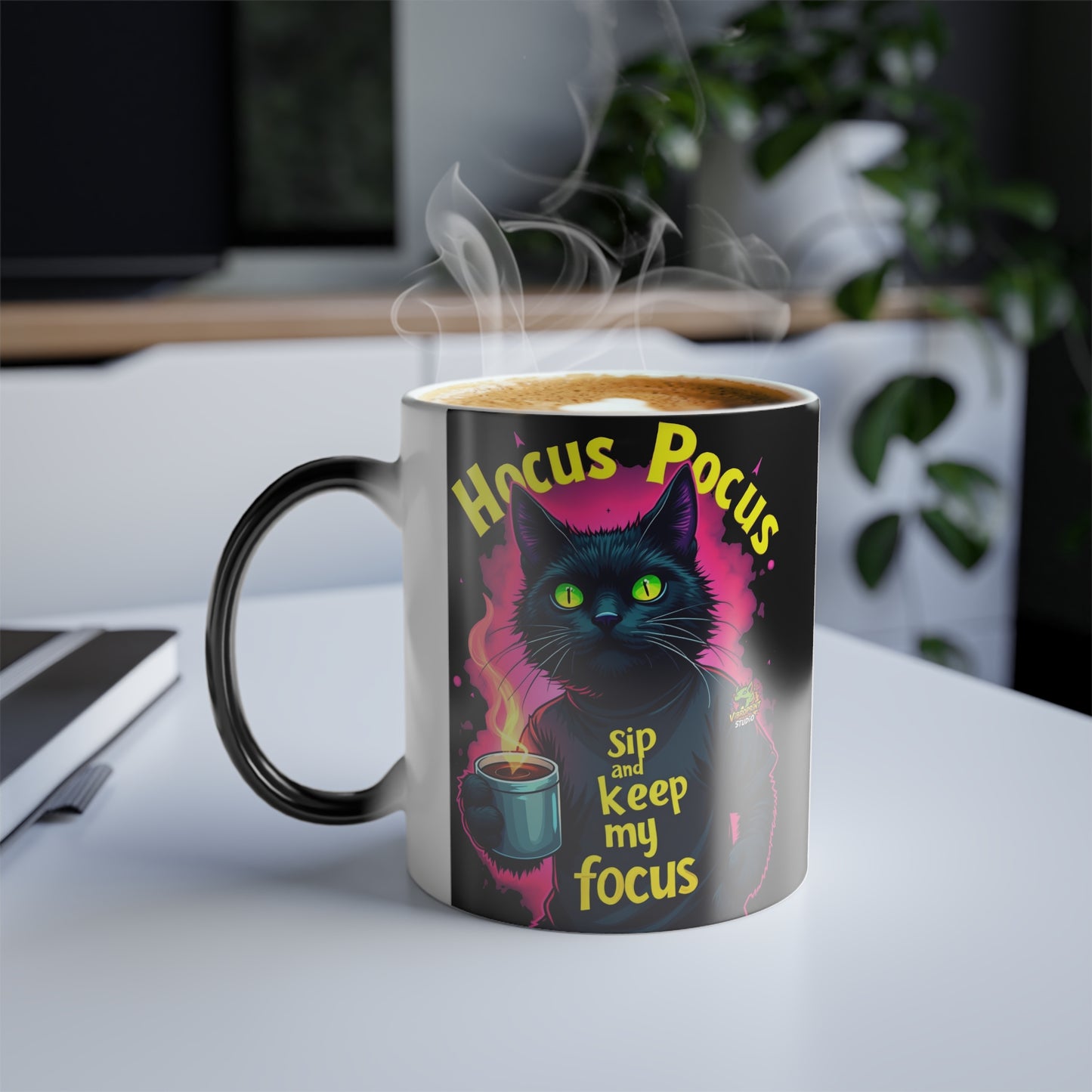 Mug - Hocus Pocus Mug | Magic for Travelers | Travel Mug | Color Changing - custom-made. perfect gift idea. Order yours now and stand out with this exclusive piece!