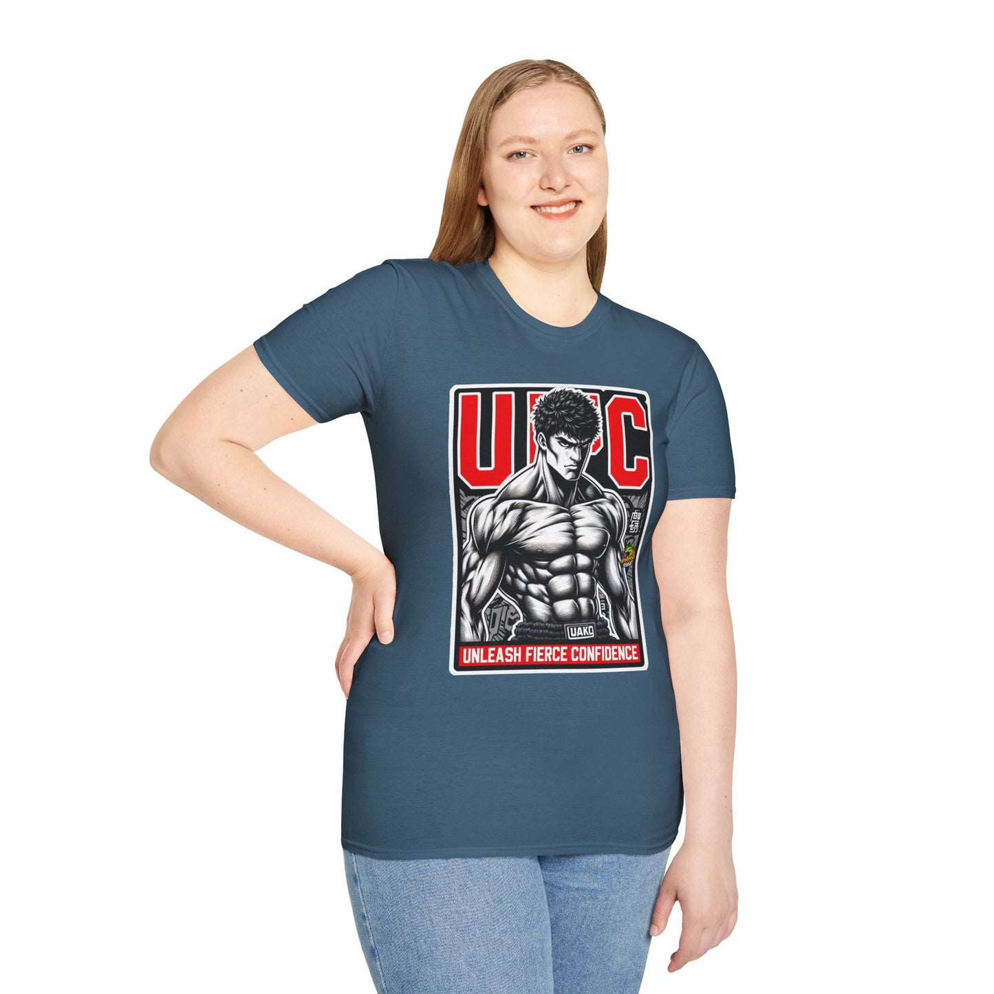 UFC T Shirt | Unleash Fierce Confidence | UFC Tee Inspired by Baki Anime T Shirt