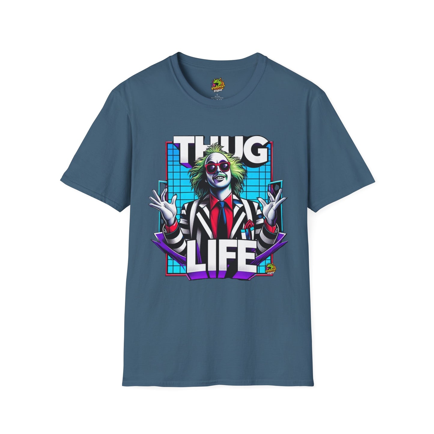 Halloween - Beetlejuice Shirt | Funny Thug Life Graphic Tee | Halloween Beetlejuice T-Shirt for Men & Women - premium material. limited stock. Order yours now and stand out with this exclusive piece!