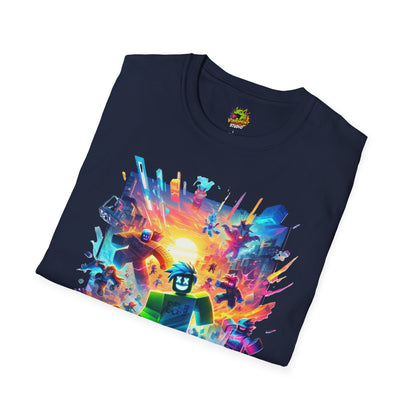 Roblox - Trendy Roblox T-Shirt for Boys & Girls | Roblox Kids Clothing | Roblox Adventure Graphic Tee | Cool Gift for Roblox Fans - custom-made. limited stock. Order yours now and stand out with this exclusive piece!