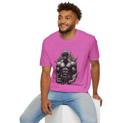 UFC T Shirt | Unleash Fierce Confidence | UFC Tee with Baki Anime Inspiration for Gym