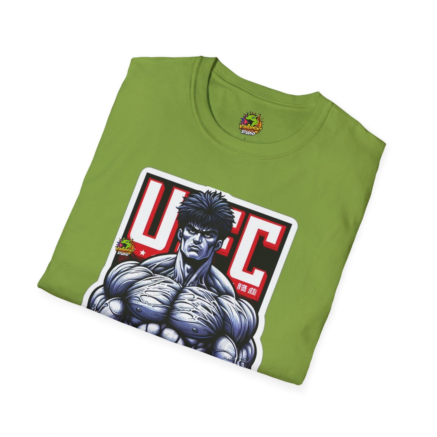 UFC T Shirt | Unleash Fierce Confidence | Motivational UFC Tee with Baki Anime Strength