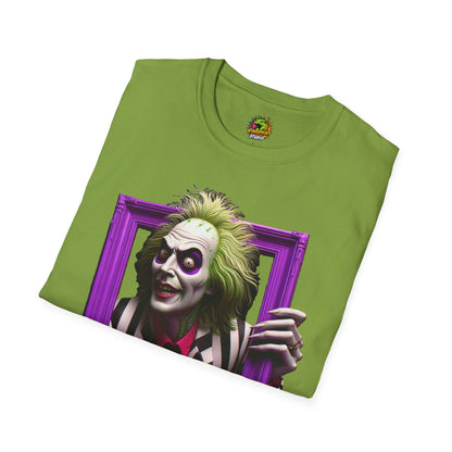 Tee - Beetlejuice Shirt | Halloween Horror Graphic Tee | Classic Beetlejuice Movie Design | Funny Halloween T-Shirt - premium material. limited stock. Order yours now and stand out with this exclusive piece!