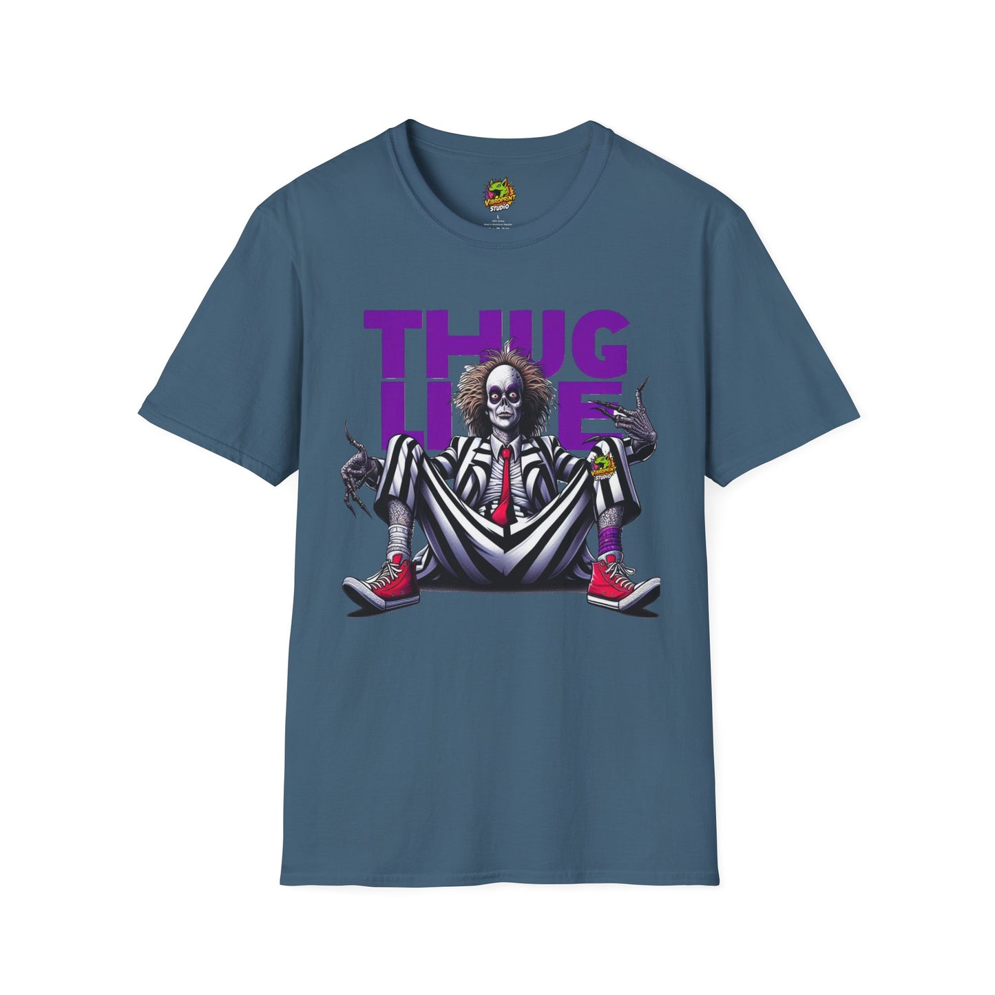 Beetlejuice - Beetlejuice Shirt | Thug Life Halloween Tee | Classic Beetlejuice Graphic T-Shirt for Fans - custom-made. limited stock. Order yours now and stand out with this exclusive piece!