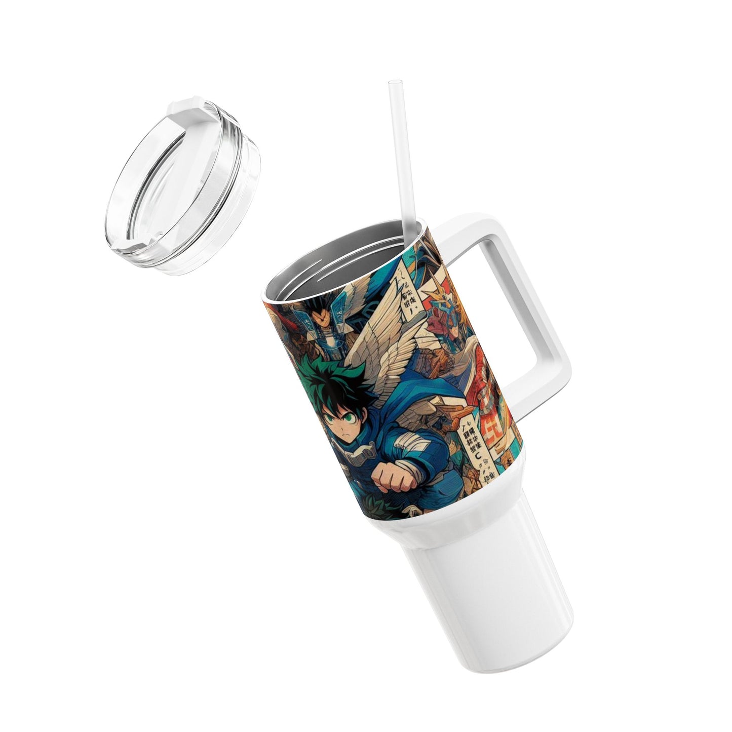 Fans - Stanley cup | Geek Themed Drinkware for Anime Fans | Colorful Cartoon Tumbler - custom-made. perfect gift idea. Order yours now and stand out with this exclusive piece!