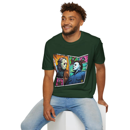 Jason Voorhees & Michael Myers Shirt | Funny Vintage Halloween Tee