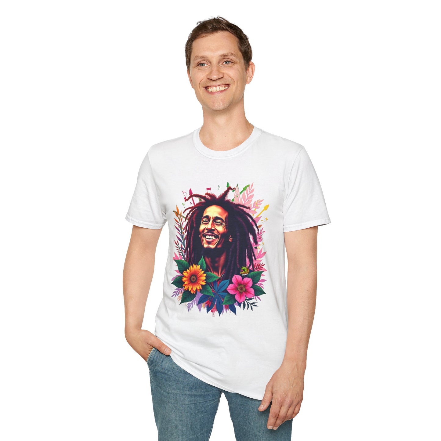 Bob - Bob Marley T-Shirt - One Love Harmony - custom-made. perfect gift idea. Order yours now and stand out with this exclusive piece!