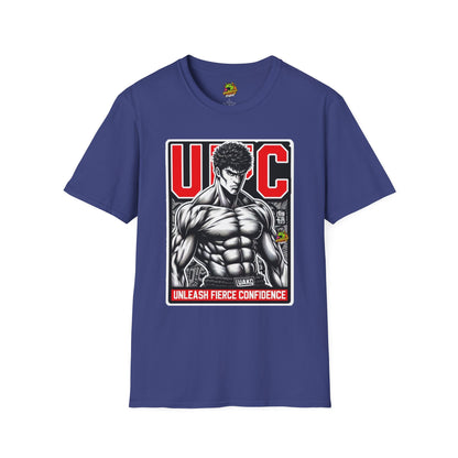 UFC - UFC T Shirt | Unleash Fierce Confidence | UFC Tee Inspired by Baki Anime T Shirt - premium material. perfect gift idea. Order yours now and stand out with this exclusive piece!